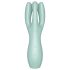 Satisfyer Threesome 3 - uppladdningsbar klitorisstimulator (mint)
