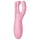Satisfyer Threesome 4 - Appstyrd klitorisvibrator (rosa)