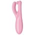 Satisfyer Threesome 4 - Smart klitorisvibrator (rosa)