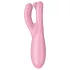 Satisfyer Threesome 4 - Appstyrd klitorisvibrator (rosa)