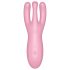 Satisfyer Threesome 4 - Smart klitorisvibrator (rosa)