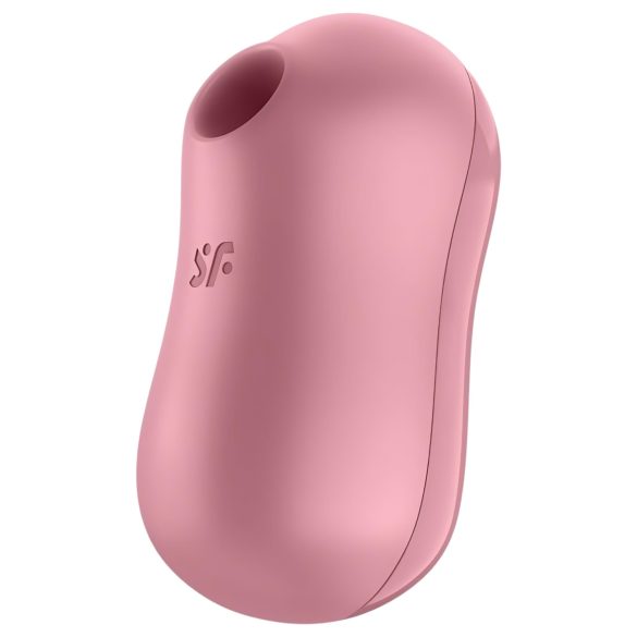 Satisfyer Cotton Candy - lufttrycksvibrator för klitoris (korall)