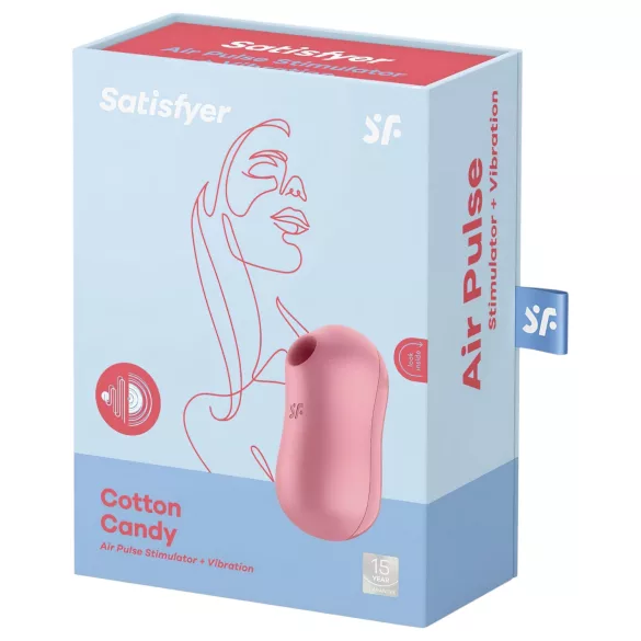 Satisfyer - lufttryck klitorisvibrator - korall