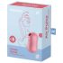Satisfyer Cotton Candy - lufttrycksvibrator för klitoris (korall)