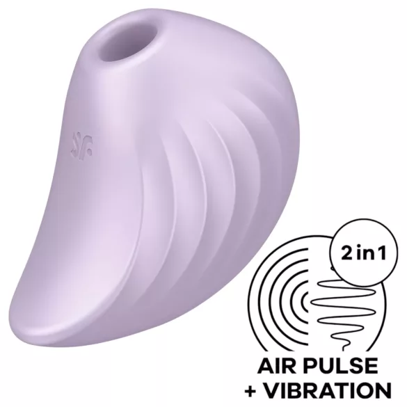 Satisfyer Pearl Diver - lufttryck klitorisstimulator vibrator - lila