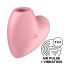 Satisfyer Cutie Heart - uppladdbar lufttrycksvibrator för klitoris (rosa)