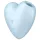 Satisfyer Cutie Heart - lufttrycksvibrator för klitoris - uppladdningsbar - blå