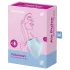 Satisfyer Cutie Heart - lufttrycksvibrator för klitoris - uppladdningsbar - blå