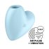 Satisfyer Cutie Heart - Uppladdningsbar Luftvibrator för Klitoris (Blå)