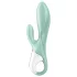 Satisfyer Air Pump Bunny 5 - Appstyrd uppblåsbar vibrator (mint)