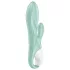 Satisfyer Air Pump Bunny 5 - Appstyrd uppblåsbar vibrator (mint)