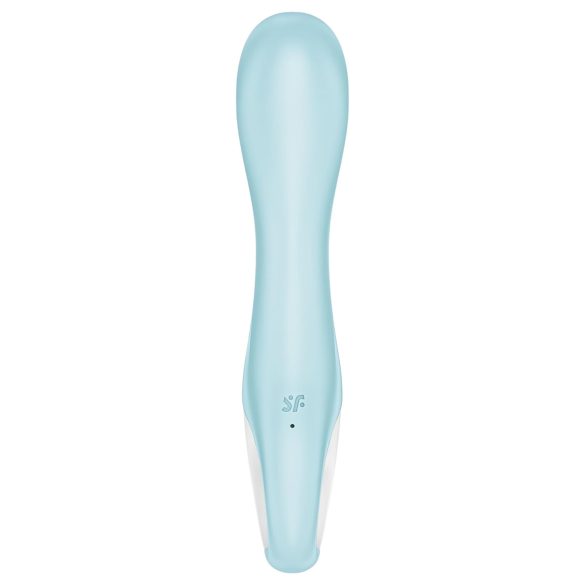 Satisfyer - lufttrycksvibrator - pumpbar smart vibrator - blå