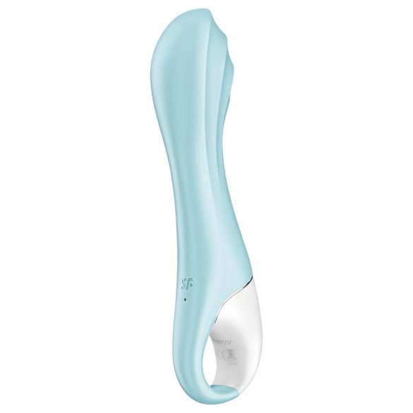 Satisfyer - lufttrycksvibrator - pumpbar smart vibrator - blå