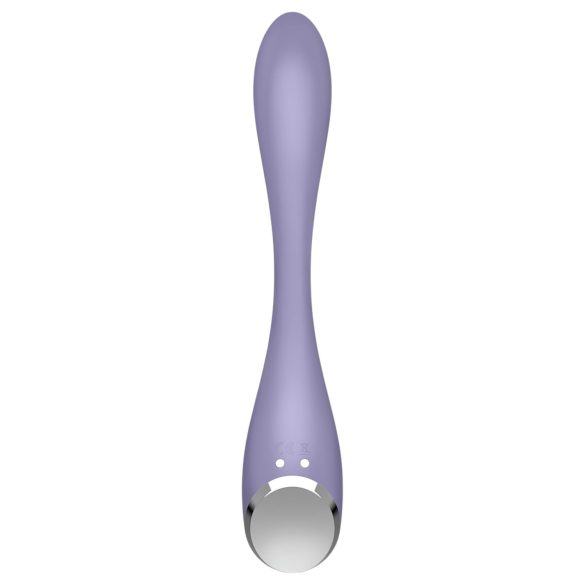 Satisfyer - G-punktsvibrator böjbar - smart funktion - lila