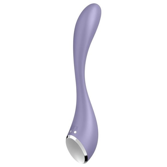 Satisfyer - G-punktsvibrator böjbar - smart funktion - lila