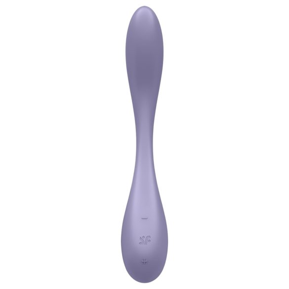 Satisfyer - G-punktsvibrator böjbar - smart funktion - lila