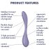 Satisfyer G-Spot Flex 5 - Smart G-punkt Vibrator (lila)