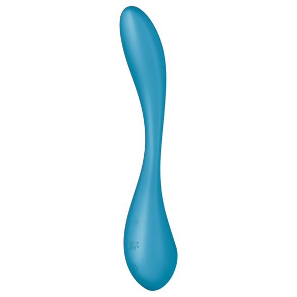 Satisfyer - G-punkt vibrator - böjbar - silikon grön