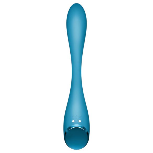 Satisfyer - G-punkt vibrator - böjbar - silikon grön