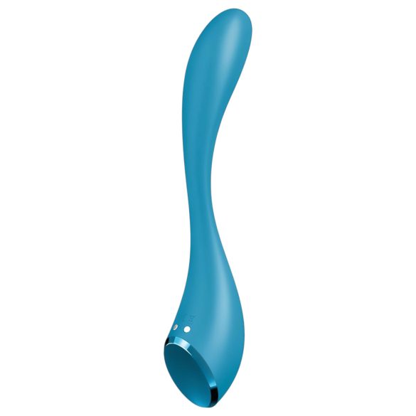 Satisfyer - G-punkt vibrator - böjbar - silikon grön