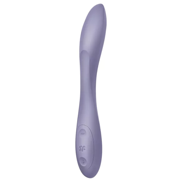 Satisfyer - G-punkt vibrator - böjbar, uppladdningsbar, vattentät - lila