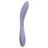 Satisfyer - G-punkt vibrator - böjbar, uppladdningsbar, vattentät - lila