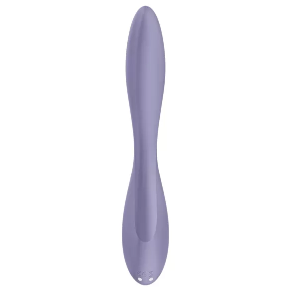 Satisfyer - G-punkt vibrator - böjbar, uppladdningsbar, vattentät - lila