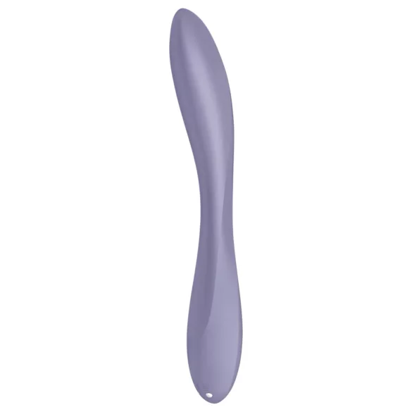 Satisfyer - G-punkt vibrator - böjbar, uppladdningsbar, vattentät - lila
