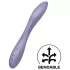 Satisfyer - G-punkt vibrator - böjbar, uppladdningsbar, vattentät - lila