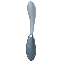   Satisfyer - G-punkt vibrator - böjbar - uppladdningsbar - grå