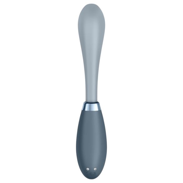 Satisfyer - G-punkt vibrator - böjbar - uppladdningsbar - grå