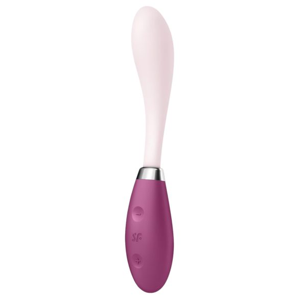 Satisfyer G-Spot Flex 3 - uppladdningsbar G-punktvibrator (rosa-röd)