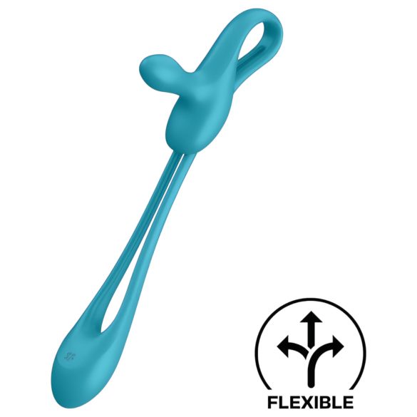 Satisfyer Plug & Play - uppladdningsbar anal vibrator och penisring (blå)