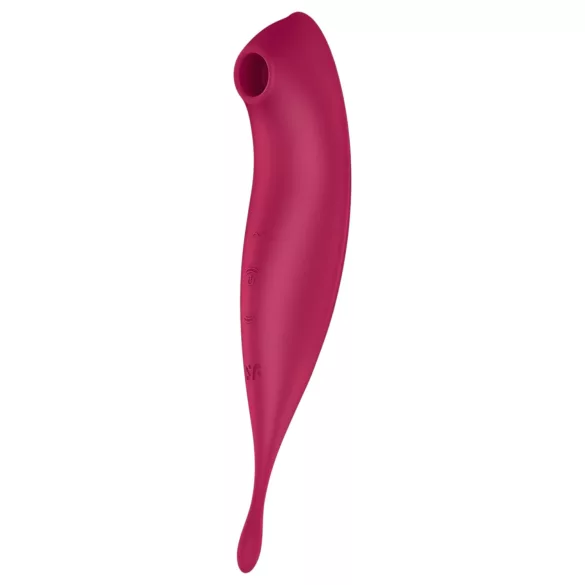 Satisfyer Twirling Pro - appstyrd klitorisstimulator (röd)