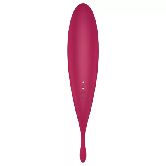 Satisfyer Twirling Pro - appstyrd klitorisstimulator (röd)