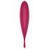 Satisfyer Twirling Pro - smart 2-i-1 klitorisstimulator (röd)