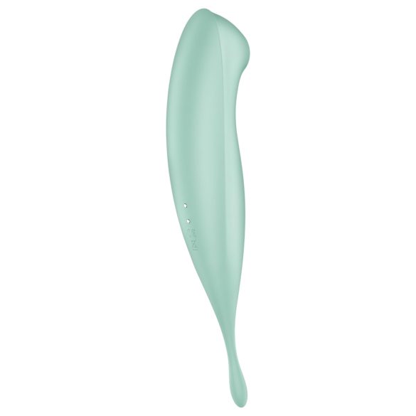 Satisfyer Twirling Pro - klitorisstimulator och vibrator - 2i1 - mintgrön