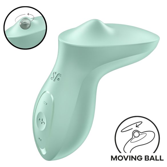 Satisfyer Exciterrr - roterande pärlstimulator för klitoris (grön)