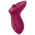 Satisfyer Exciterrr - roterande pärlklitorisvibrator (röd)