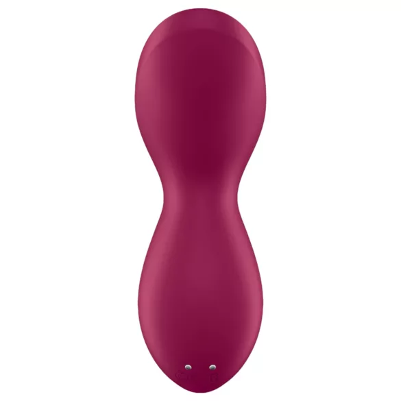 Satisfyer Exciterrr - klitorisstimulator med roterande pärlor - röd