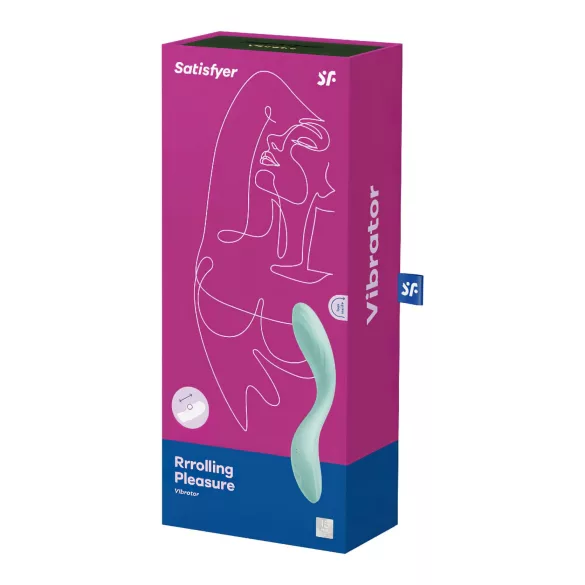 Satisfyer Rrrolling - G-punktsvibrator med rörliga kulor - mint