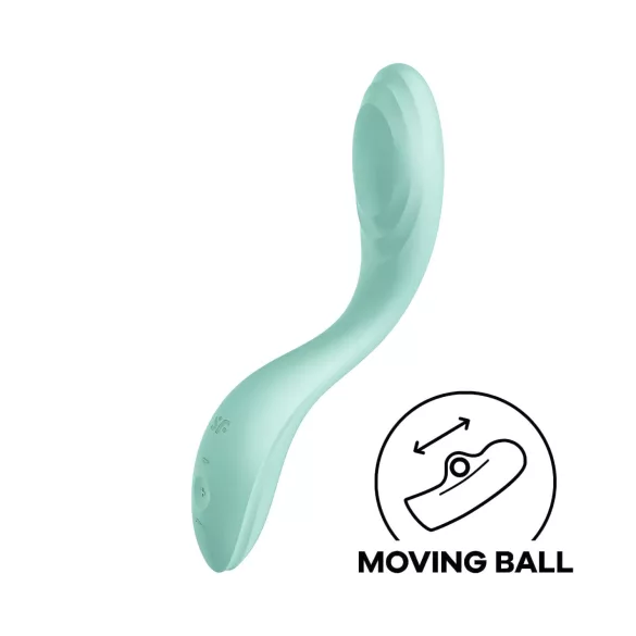 Satisfyer Rrrolling - G-punktsvibrator med rörliga kulor - mint