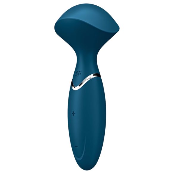Satisfyer Mini Wand-er - vattentät massagevibrator (blå)