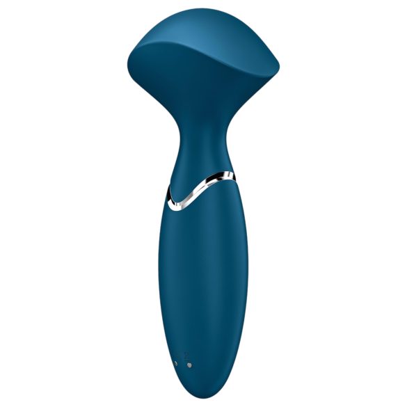 Satisfyer Mini Wand-er - massagevibrator - vattentät - blå