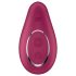 Satisfyer Dipping Delight - uppladdningsbar klitorisvibrator (röd)