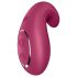 Satisfyer Dipping Delight - uppladdningsbar klitorisvibrator (röd)
