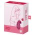 Satisfyer Dipping Delight - uppladdningsbar klitorisvibrator (röd)