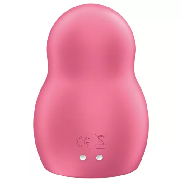 Satisfyer Pro To Go 1 - klitorisstimulator med lufttryck - uppladdningsbar - röd