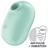 Satisfyer Pro To Go 2 - lufttryck klitorisstimulator - uppladdningsbar - mint