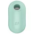 Satisfyer Pro To Go 2 - lufttryck klitorisstimulator - uppladdningsbar - mint